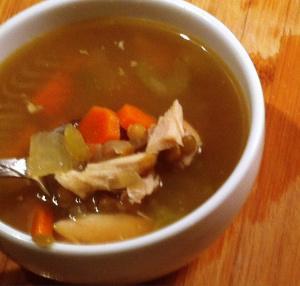 roasted chicken soup I