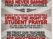 Prayer Never Banned Schools