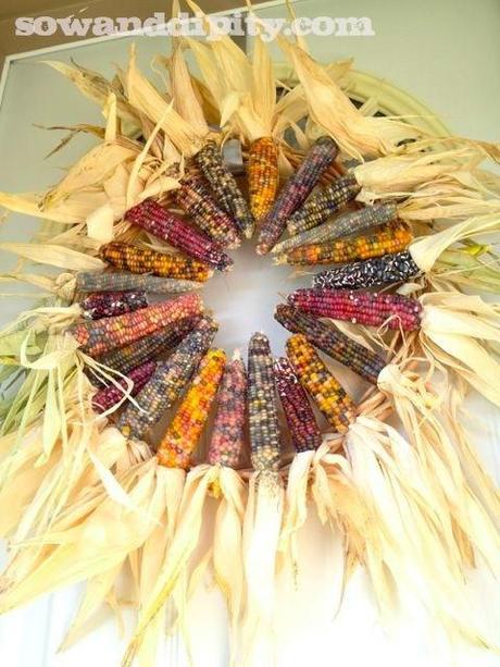 corn wreath