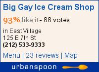 Big Gay Ice Cream Shop on Urbanspoon