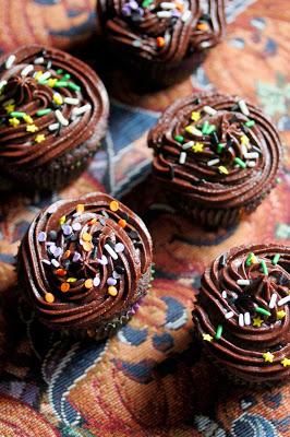 Vegan Double Chocolate Cupcakes {Fluffy, Moist, and Delicious}