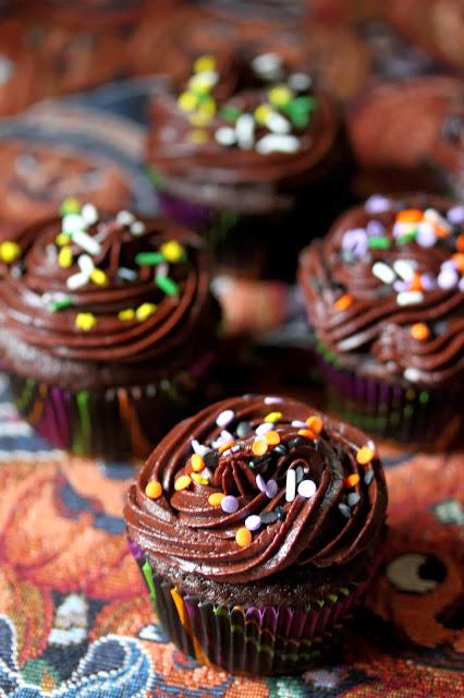 Vegan Double Chocolate Cupcakes {Fluffy, Moist, and Delicious}