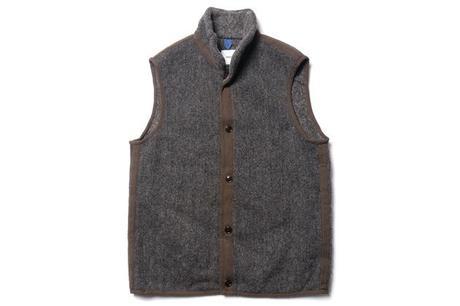 Back Side Brushed Liner Vest 