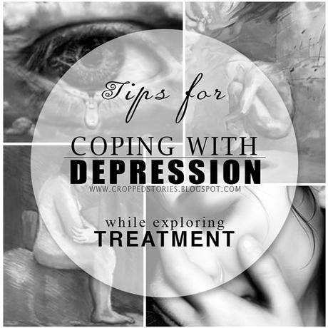 Tips for coping with depression while exploring treatment via Cropped Stories