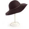 Kathy Jeanne brown felt hat PRINT MEETS TEXTURE