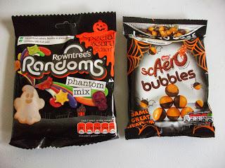 halloween themed sweets from nestle rowntree