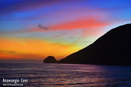 Sunset at Anawangin Cove