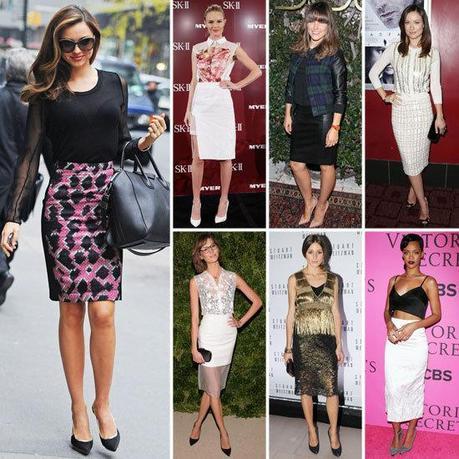 Latest Fashion Trends Pencil Skirt
