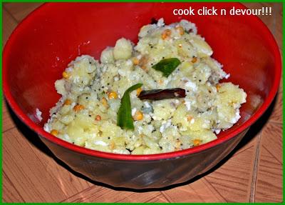 Urulaikizhangu podimas ( boiled and suated potatoes-Tamilnadu style)