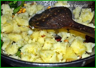Urulaikizhangu podimas ( boiled and suated potatoes-Tamilnadu style)