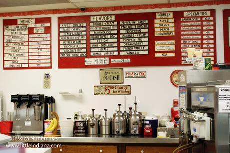 Miller's Ice Cream House in Nashville, Indiana 