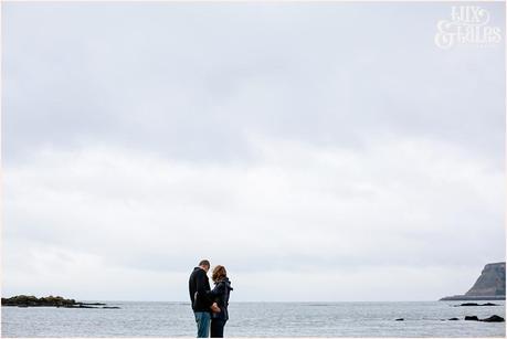 Beach engagement shootat scarborough