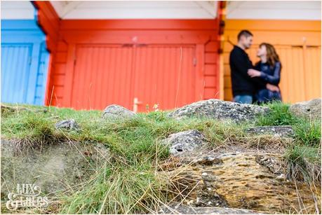 Engagement photography scarborough northbay beach couple