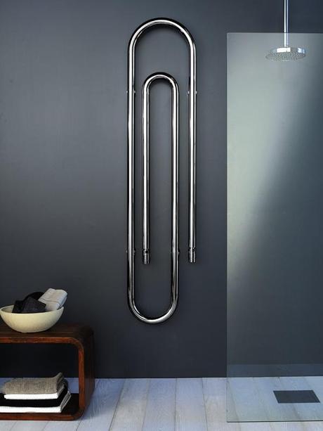 Steel Decorative radiator GRAFFE by SCIROCCO H | #Design Bruna Rapisarda, Lucarelli-Rapisarda #bathroom #clip