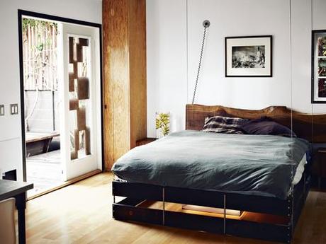 hollywood cabin loft bedroom 