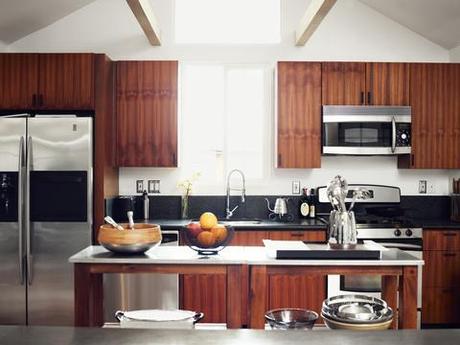 hollywood cabin loft kitchen 