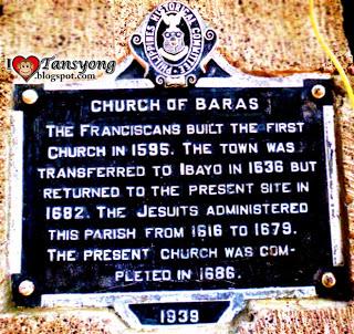 BARAS CHURCH, THE SAINT JOSEPH HUSBAND OF MARY PARISH IS TRULY VINTAGE.