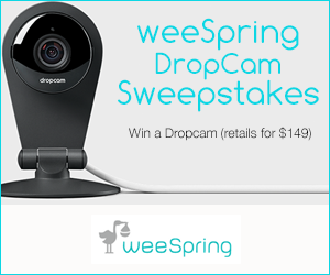 Enter to Win a DropCam from weeSpring!