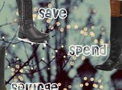 Save, Spend, Splurge.. Flat Boots!