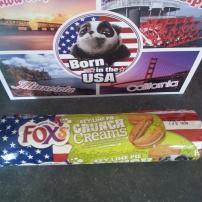 A taste of the USA thanks to Vinnie the Panda