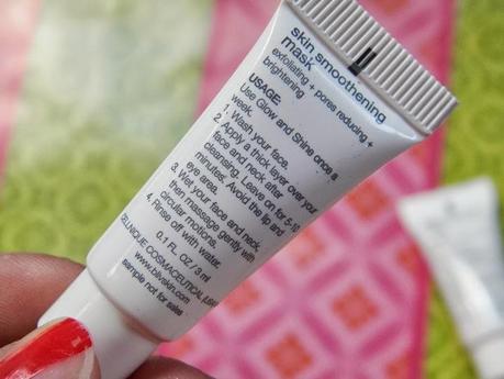 Skin that “Glow & Shine by B.liv” Smoothening Mask