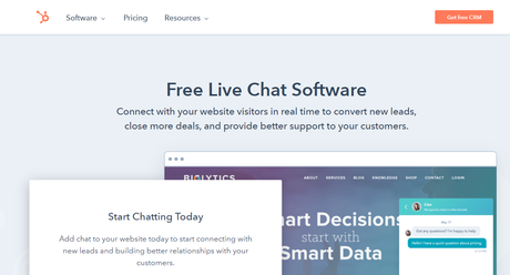 HubSpot Live Chat