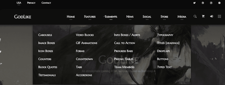 Godlike: community WordPress themes