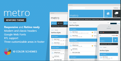 Metro: Community WordPress themes