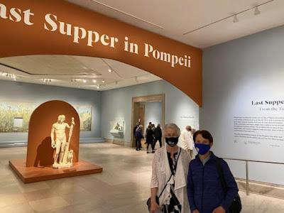 LEGION OF HONOR ART MUSEUM, San Francisco, CA: Pompeii and Wangechi Mutu Exhibits