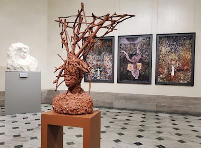LEGION OF HONOR ART MUSEUM, San Francisco, CA: Pompeii and Wangechi Mutu Exhibits