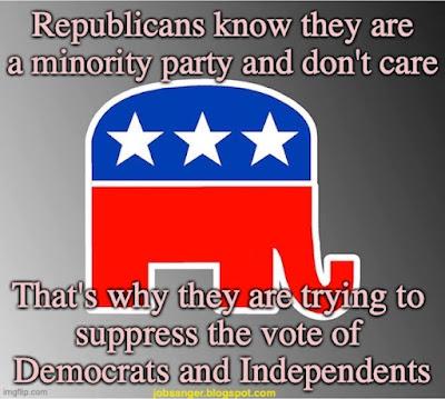 The Republicans Are A Minority Party - And They Don't Care