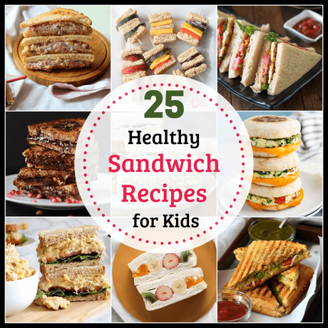 Sandwiches are portable, versatile and most importantly, kid-friendly! Check out some Healthy Sandwich Recipes for Kids that include a range of ingredients!