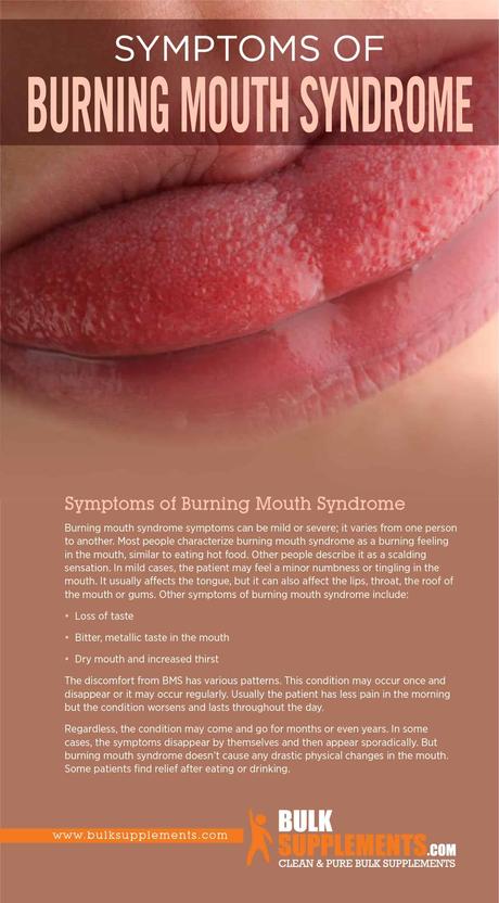 Symptoms of Burning Mouth Syndrome