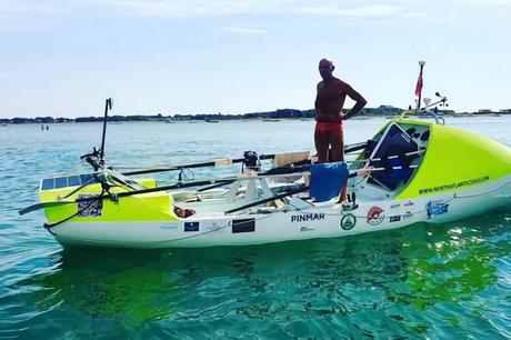 Rower Completes First Solo Journey from New York to London