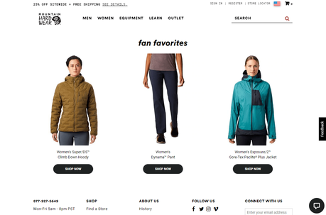 Mountain Hardwear Coupon Codes 2021 – 25% off Sitewide