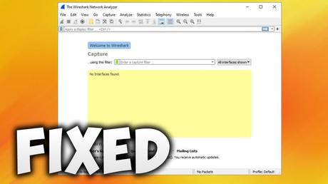 Wireshark No Interfaces Found: The Technicalities Behind the Concept Wireshark No Interfaces Found: The Technicalities Behind the Concept