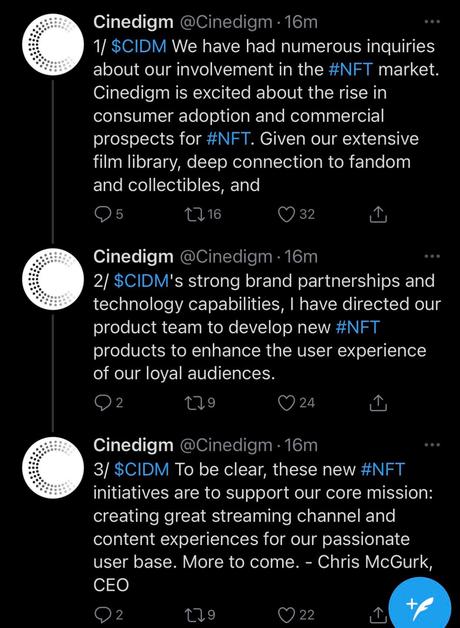 $CIDM Information 🙌