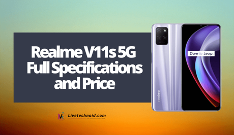 Realme V11s 5G Full Specifications and Price