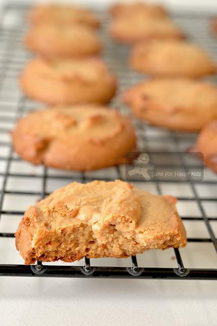 2 two ingredient peanut butter honey cookies fast quick easy healthy no sugar no butter less sugar