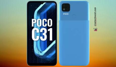 Xiaomi Poco C31 Full Specifications and Price