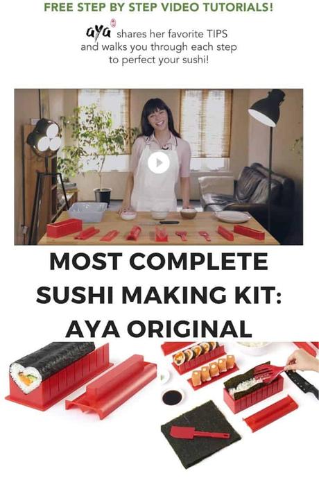 Most complete sushi making kit aya original