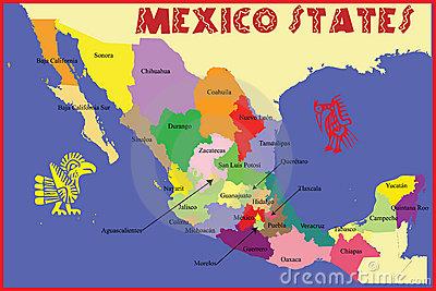 33 zeilen · 16.01.2004 · list of mexican states by area. Mexico States Stock Images - Image: 9312504