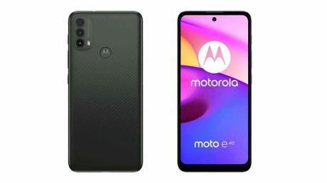 Moto E40 launch