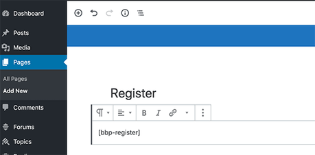 register page