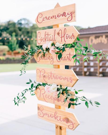 popular wedding signs entertaiment sign