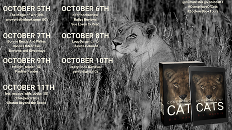 [Blog Tour] 'Conspiracy of Cats' by B.C Harris #Paranormal #Thriller
