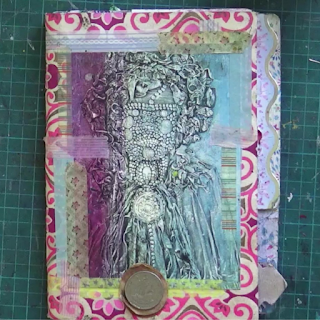 52 Art Journals Series - Coin Art Journal