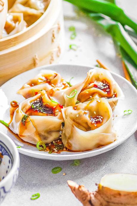 Vegetarian Wontons