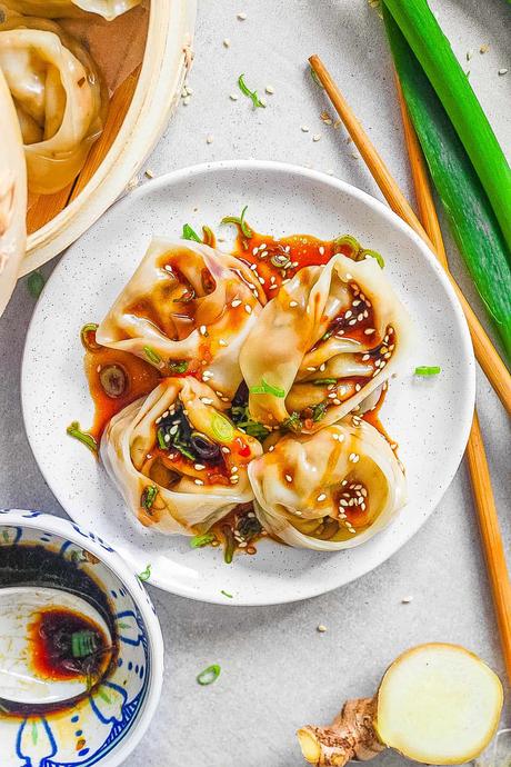 Vegetarian Wontons