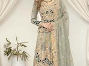 Pastel Green Back Train Lehenga Short Shirt